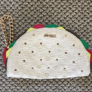 Betsy Johnson Taco purse